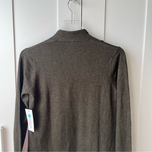 Pink Clover Stitch Fix women's Cardigan Green Open‎ Front Sweater small NWT - Picture 10 of 11